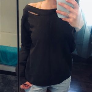 SzM Sam Edelman distressed Crew Neck Sweater